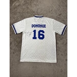 Vintage Mens Soccer Jersey Team USA Signer Jersey #16 DONOHUE Made In USA Size S